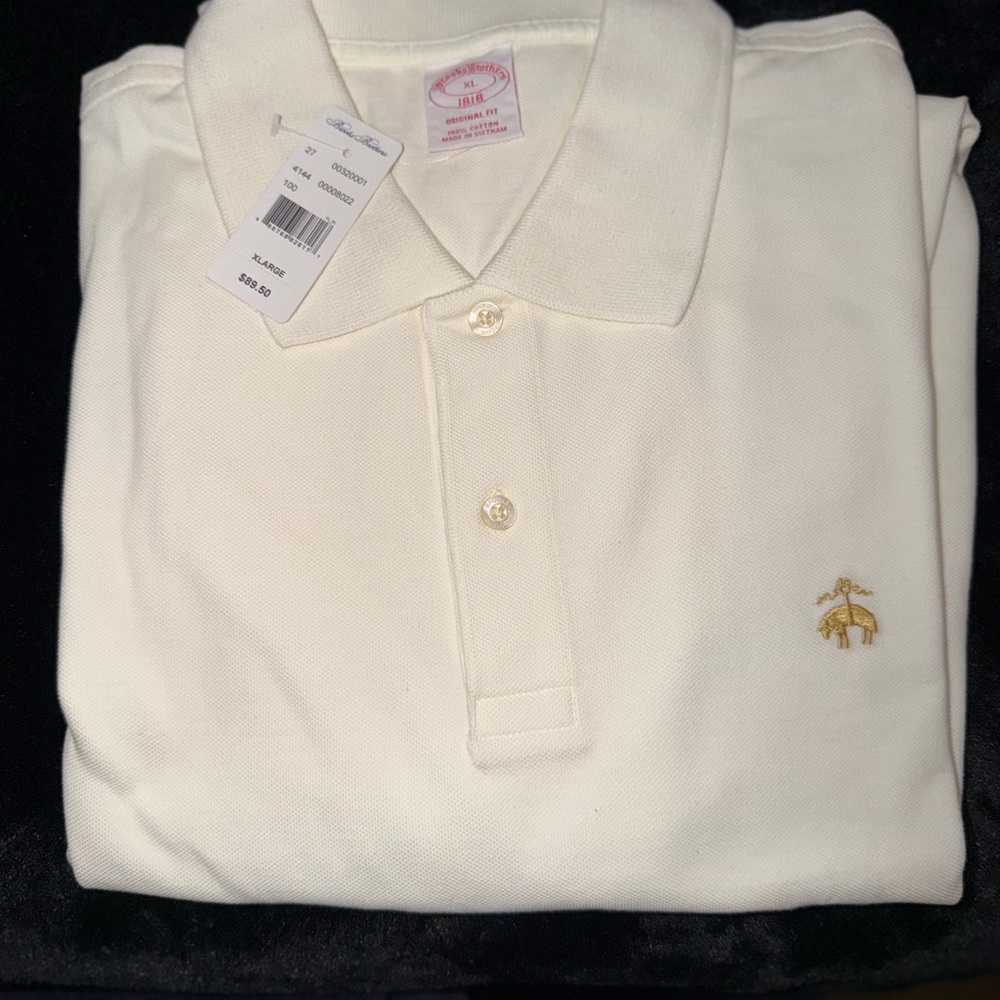 Classic White Polo Shirt